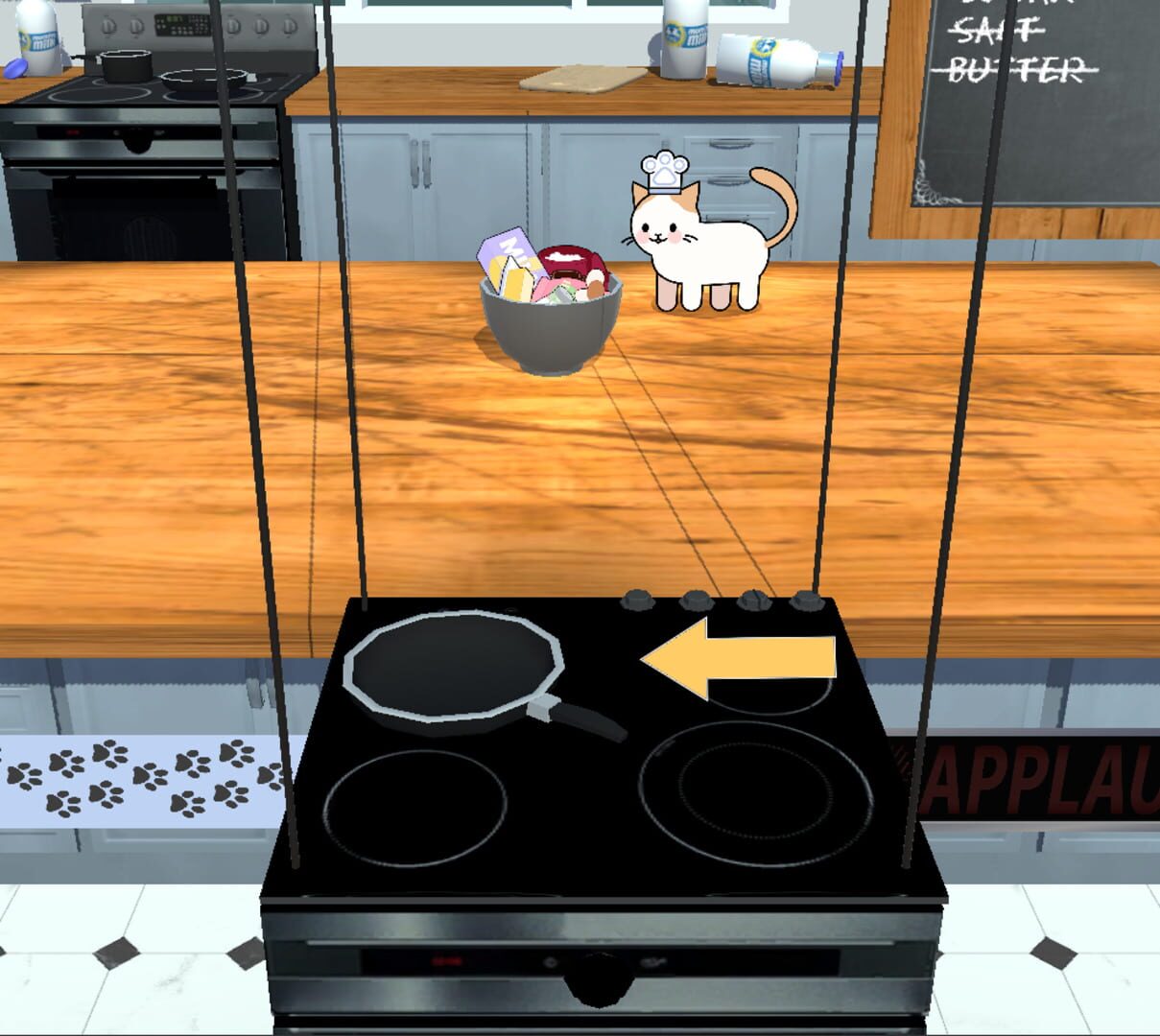 Cooking with Cat - Screenshot