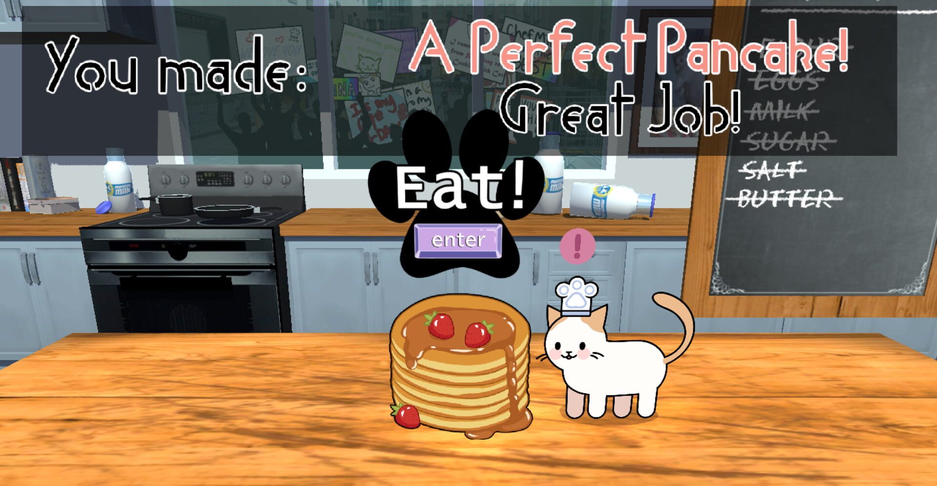 Cooking with Cat - Screenshot