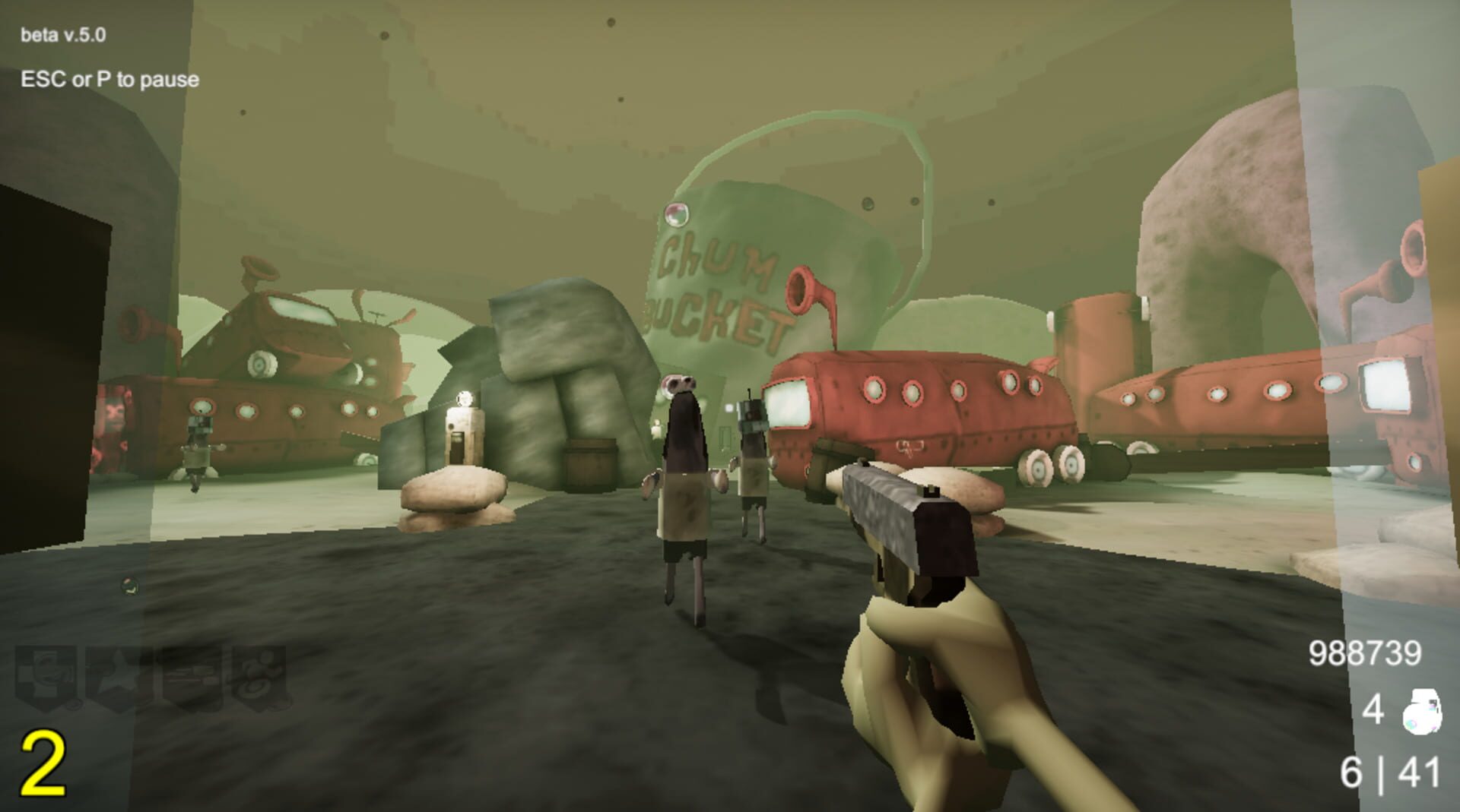 Krusty Zombies - Screenshot