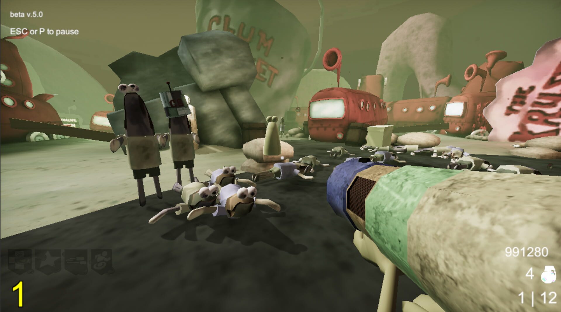 Krusty Zombies - Screenshot