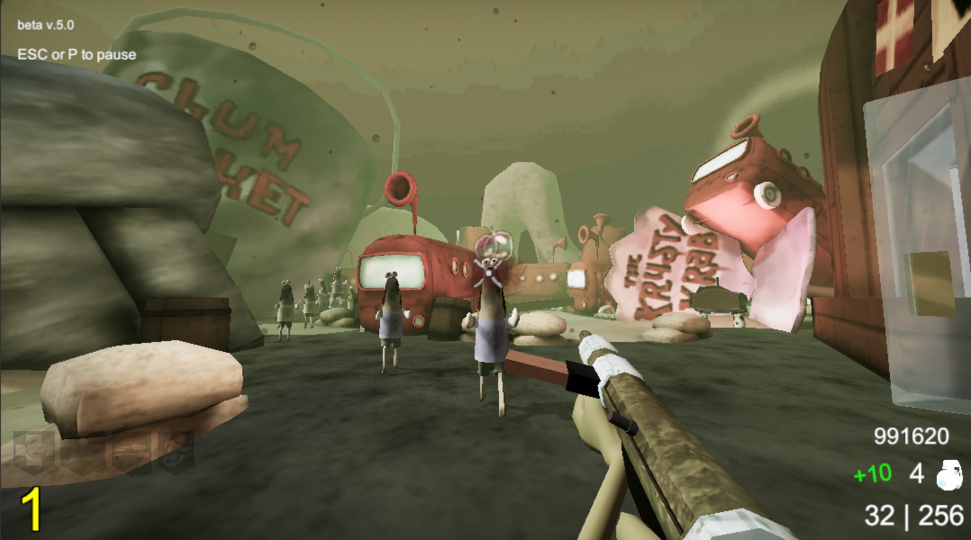 Krusty Zombies - Screenshot