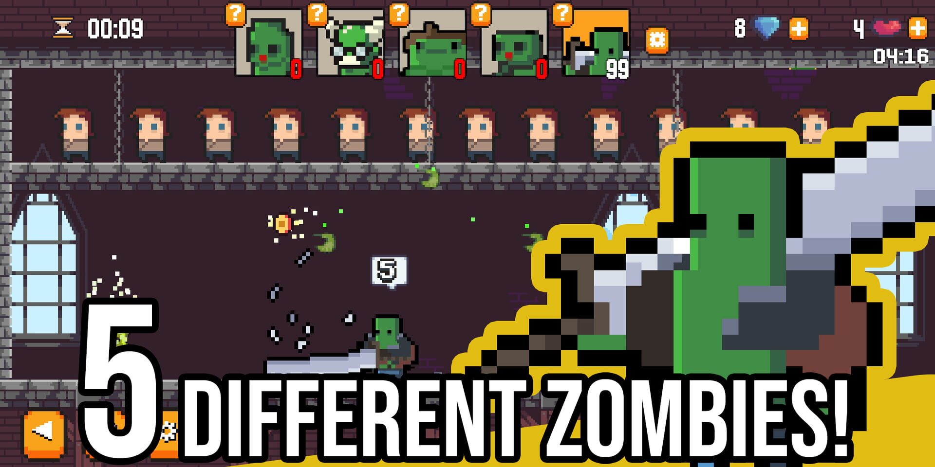 Help Zombies - Screenshot