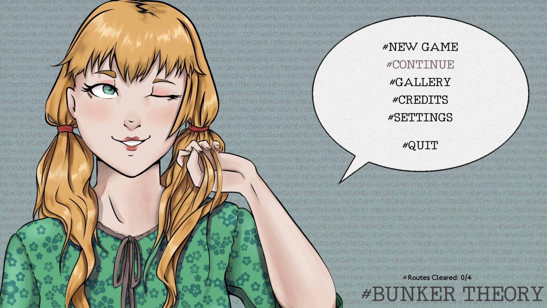 Bunker Theory - Screenshot
