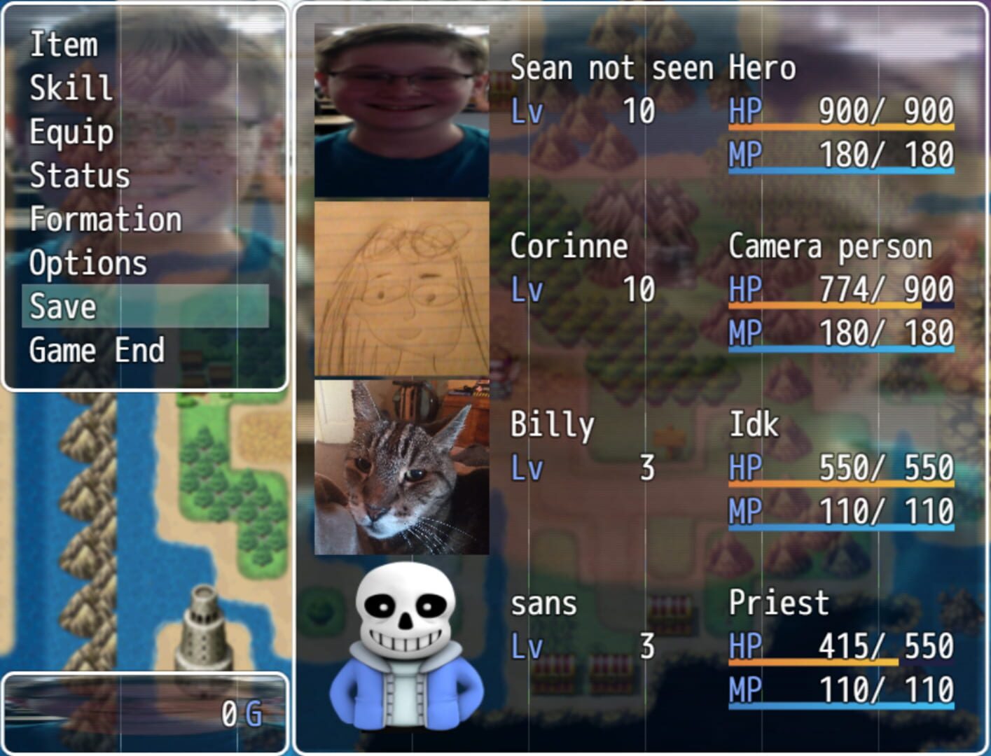 Sean World - Screenshot