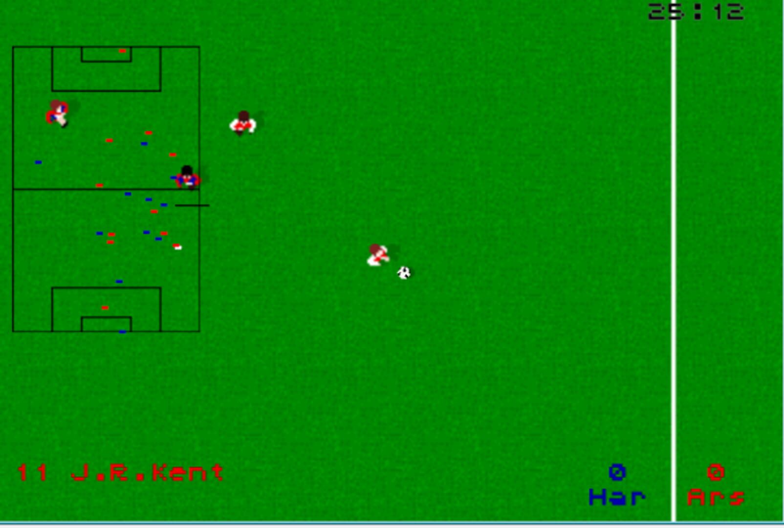 The Soccer Player Manager - Screenshot