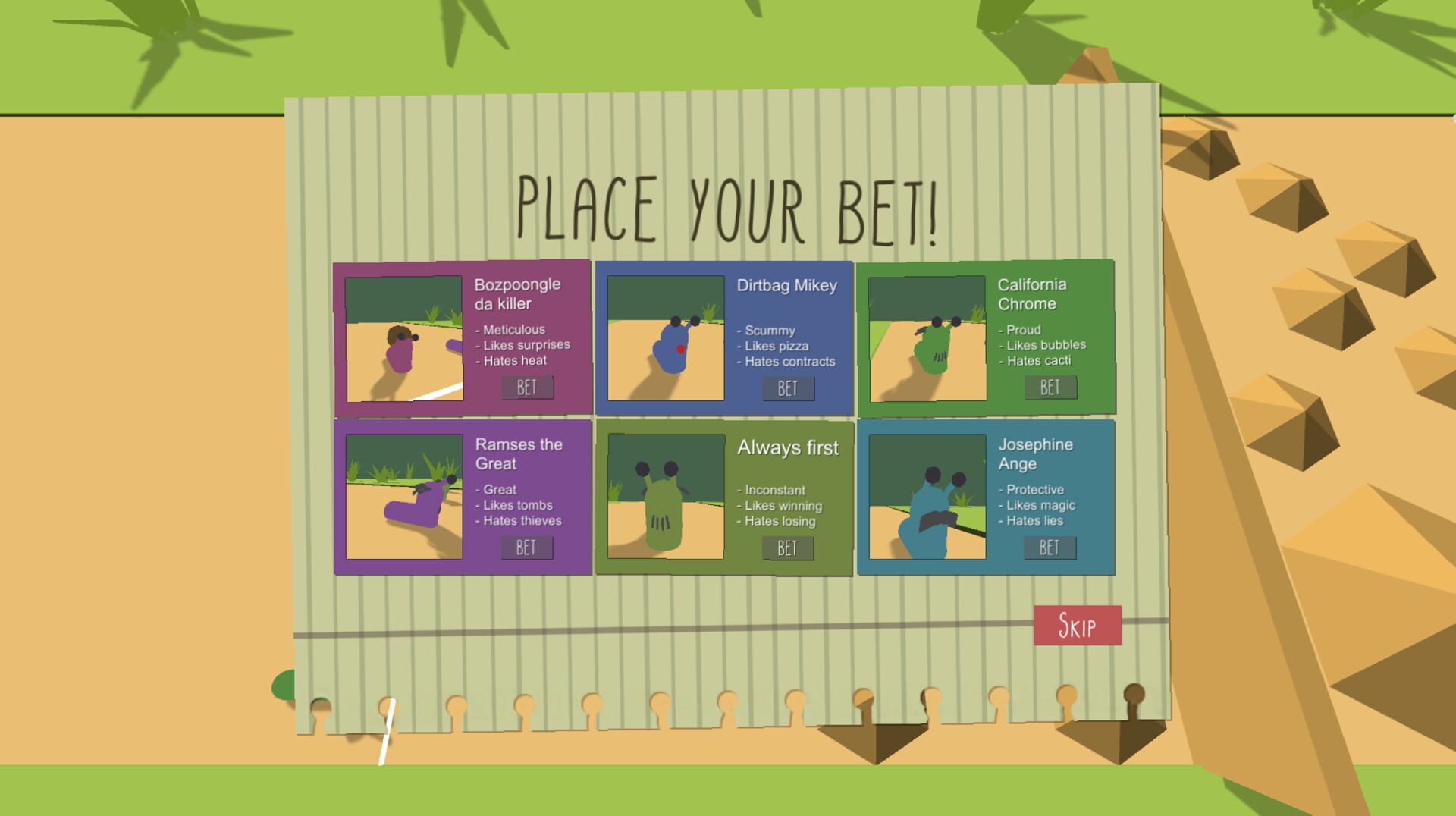 Slug Races - Screenshot
