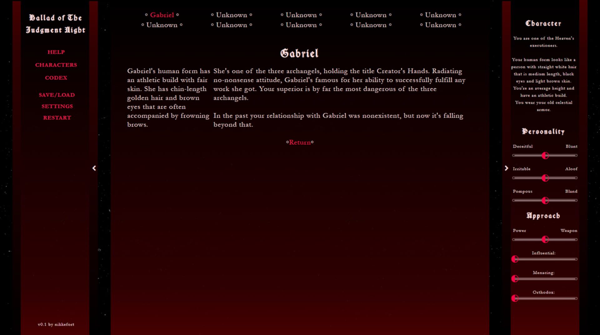 Ballad of the Judgment Night