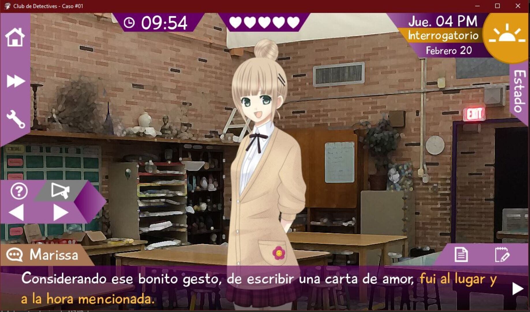 Club de Detectives: Caso 01 - Screenshot