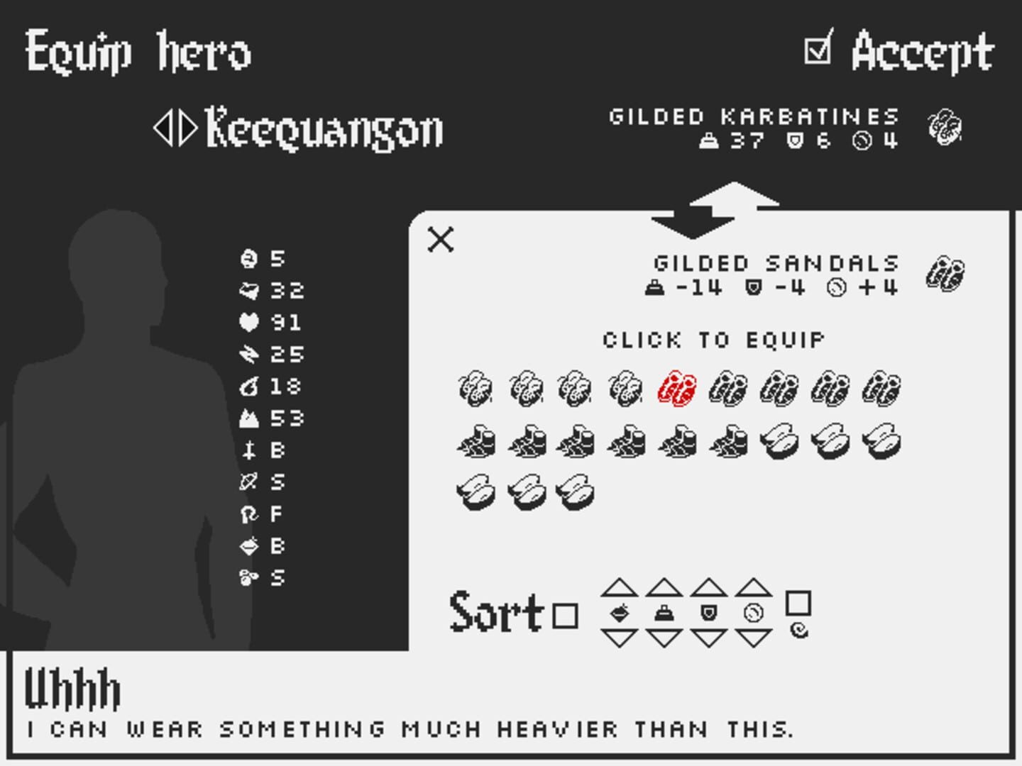 The Hero Business - Screenshot