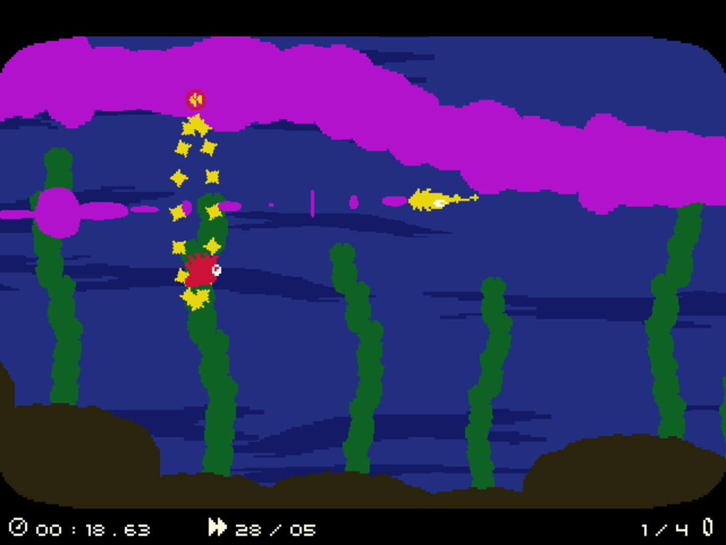 Sunset Squid - Screenshot
