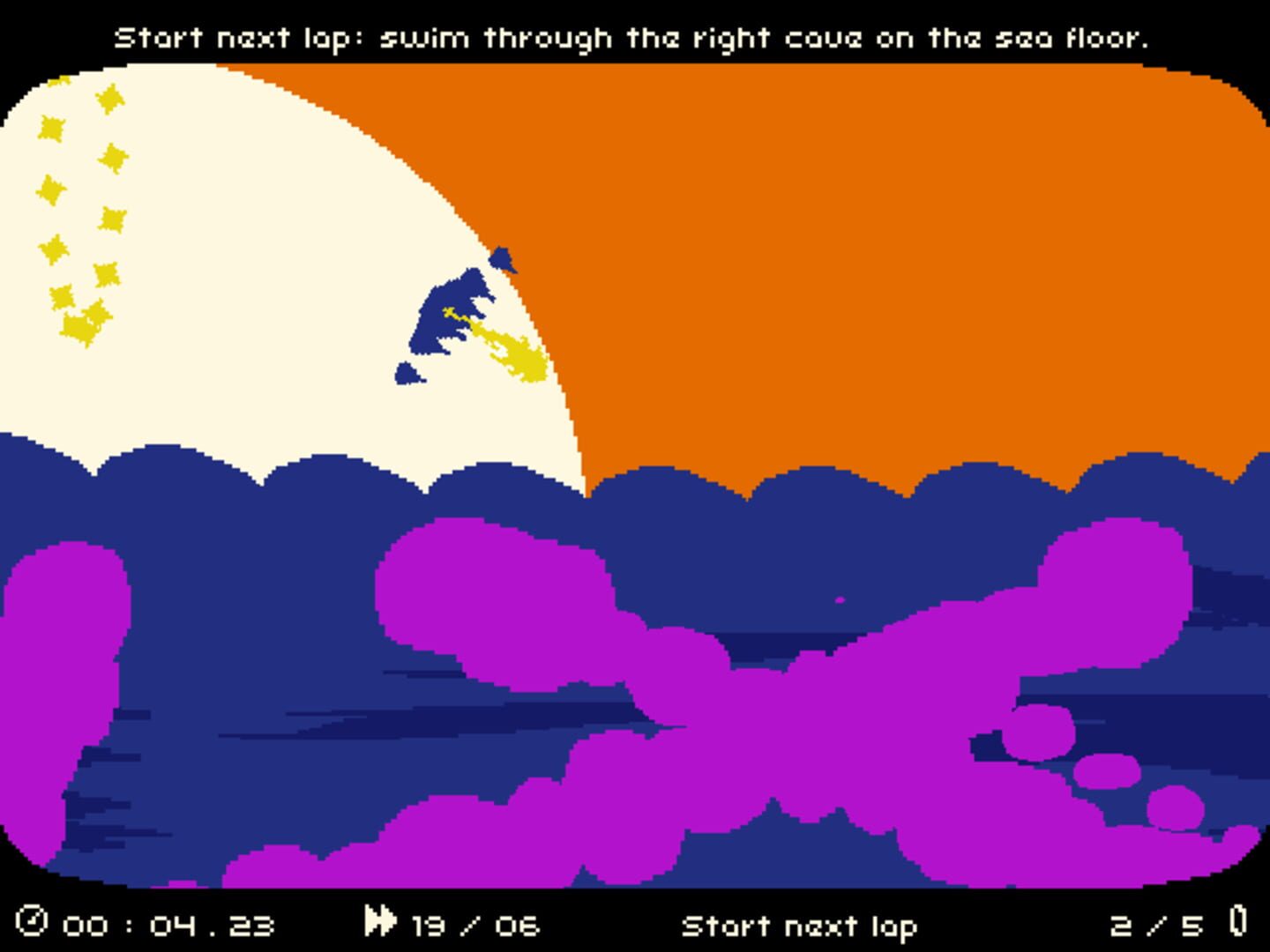 Sunset Squid - Screenshot