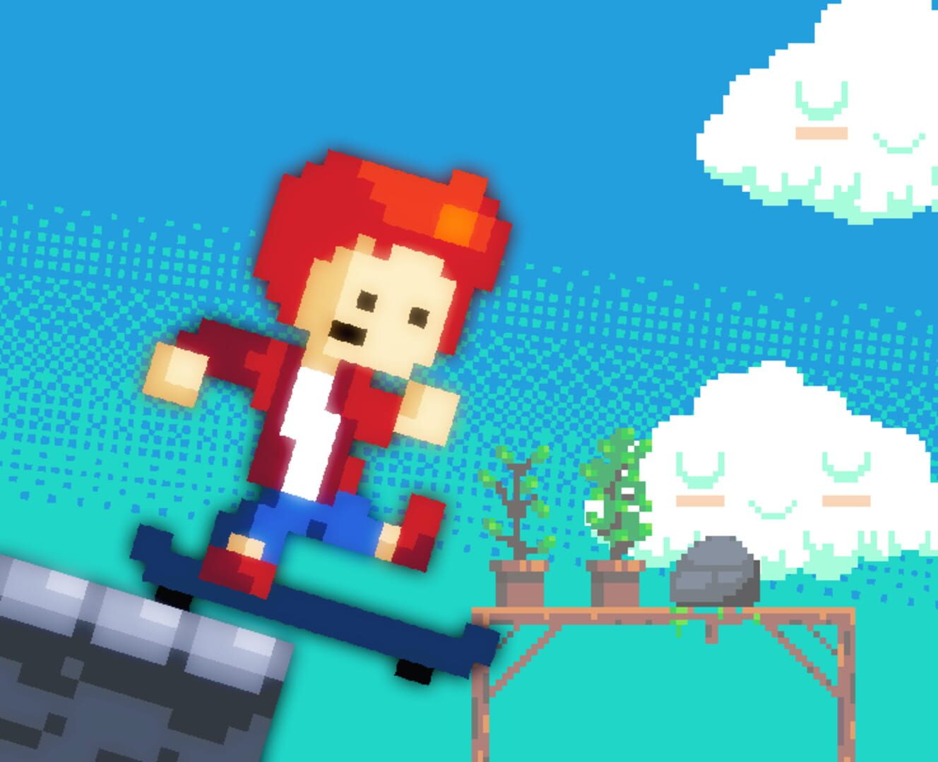 Silly Skateboarding - Screenshot