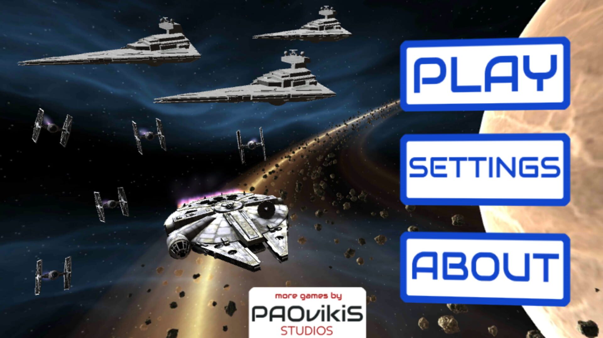 Star Wars: The Fighter II - Screenshot