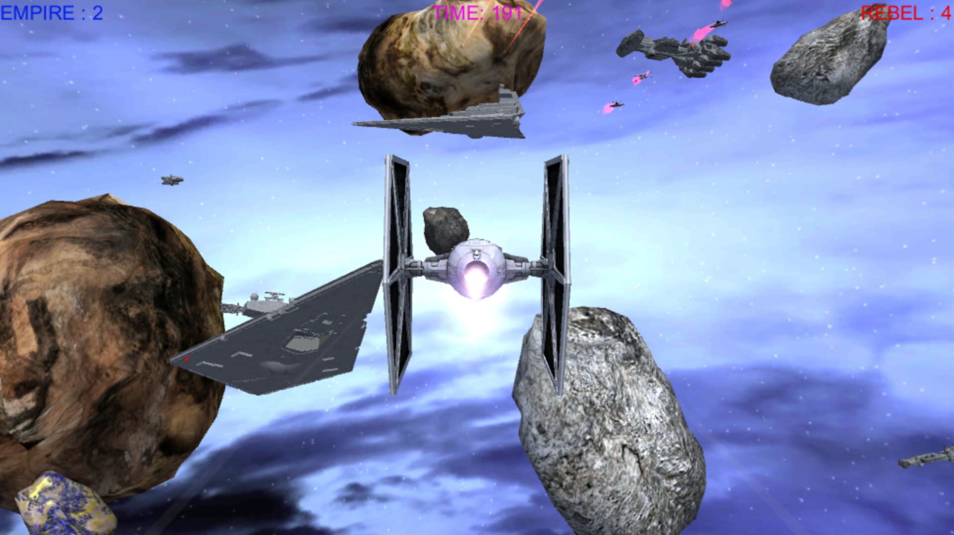 Star Wars: The Fighter II - Screenshot