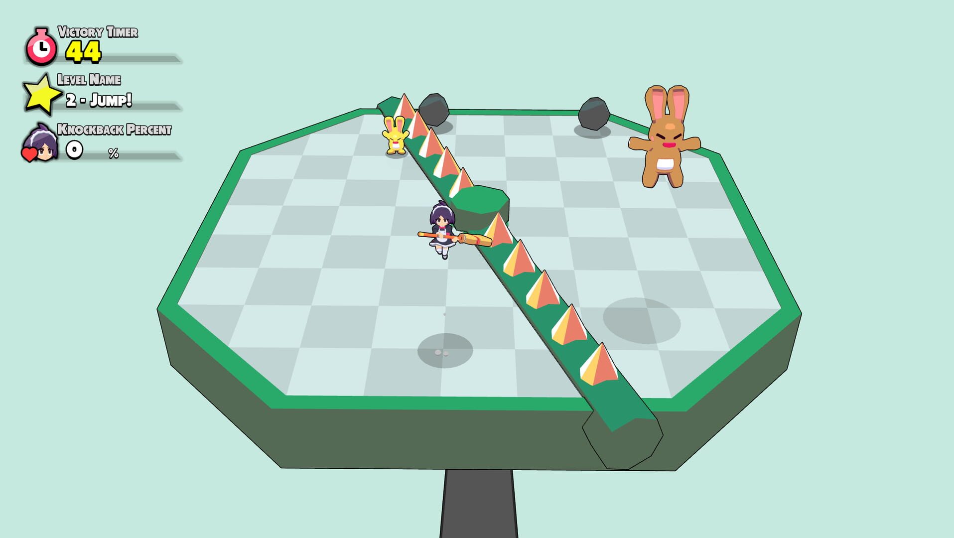 YuraYura!: Tidying up the Tilting Tower! - Screenshot