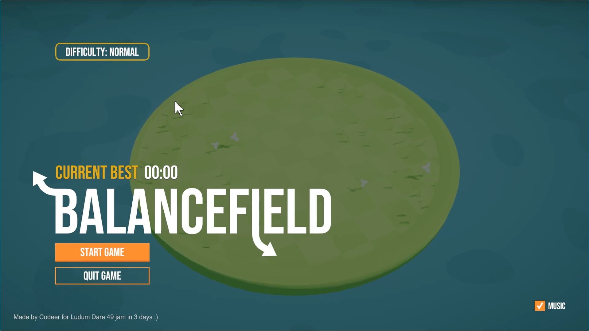 Balancefield - Screenshot