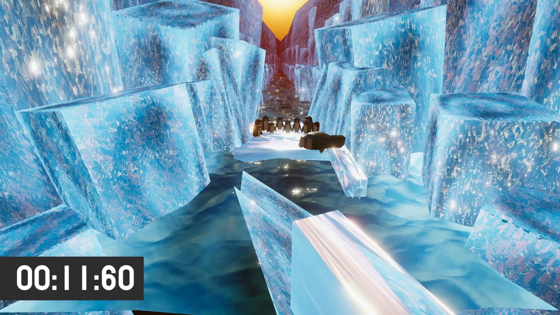 Ecollapse 2030: the world is ending and also you are a penguin - Screenshot