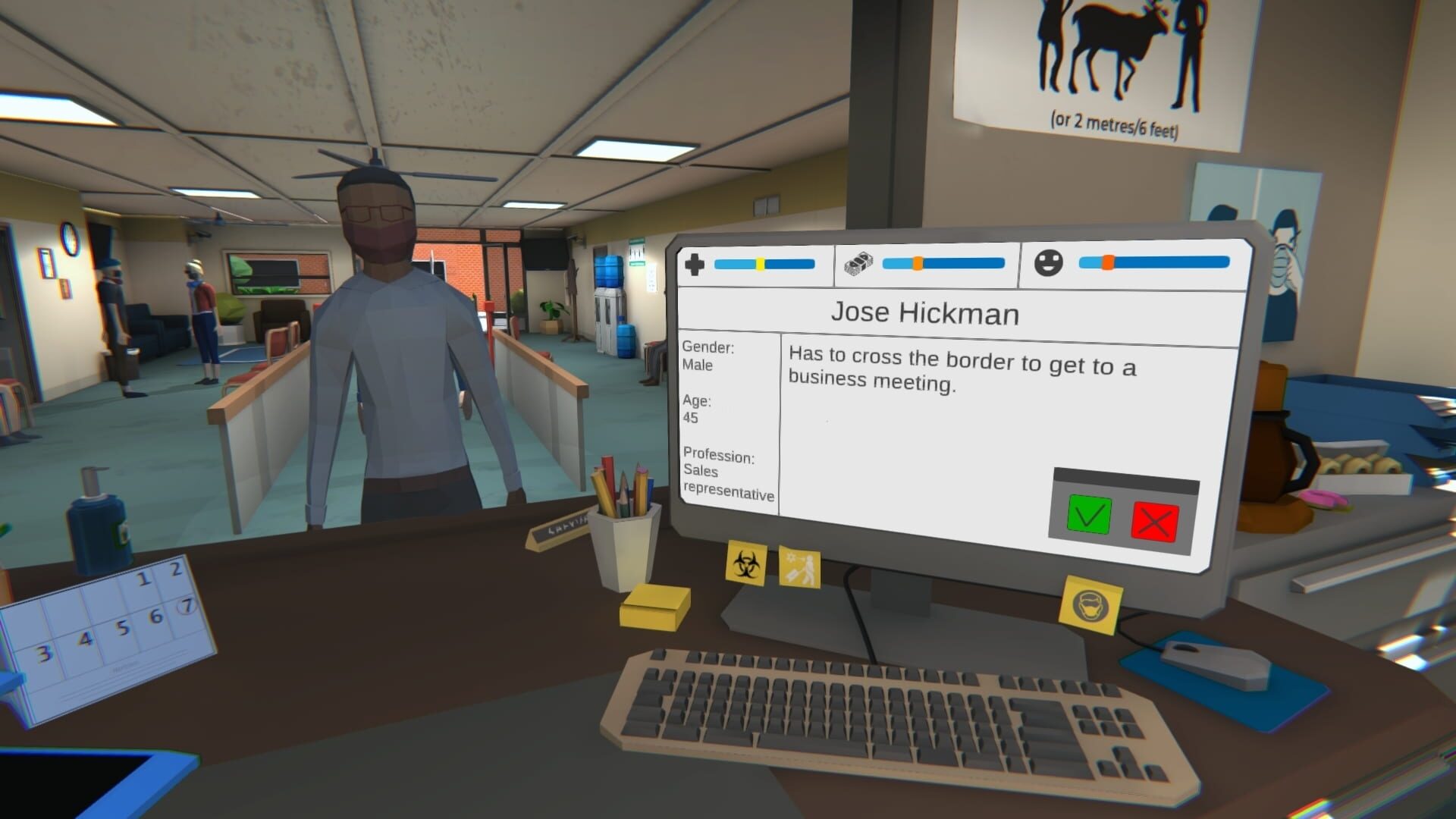 Check-In - Screenshot