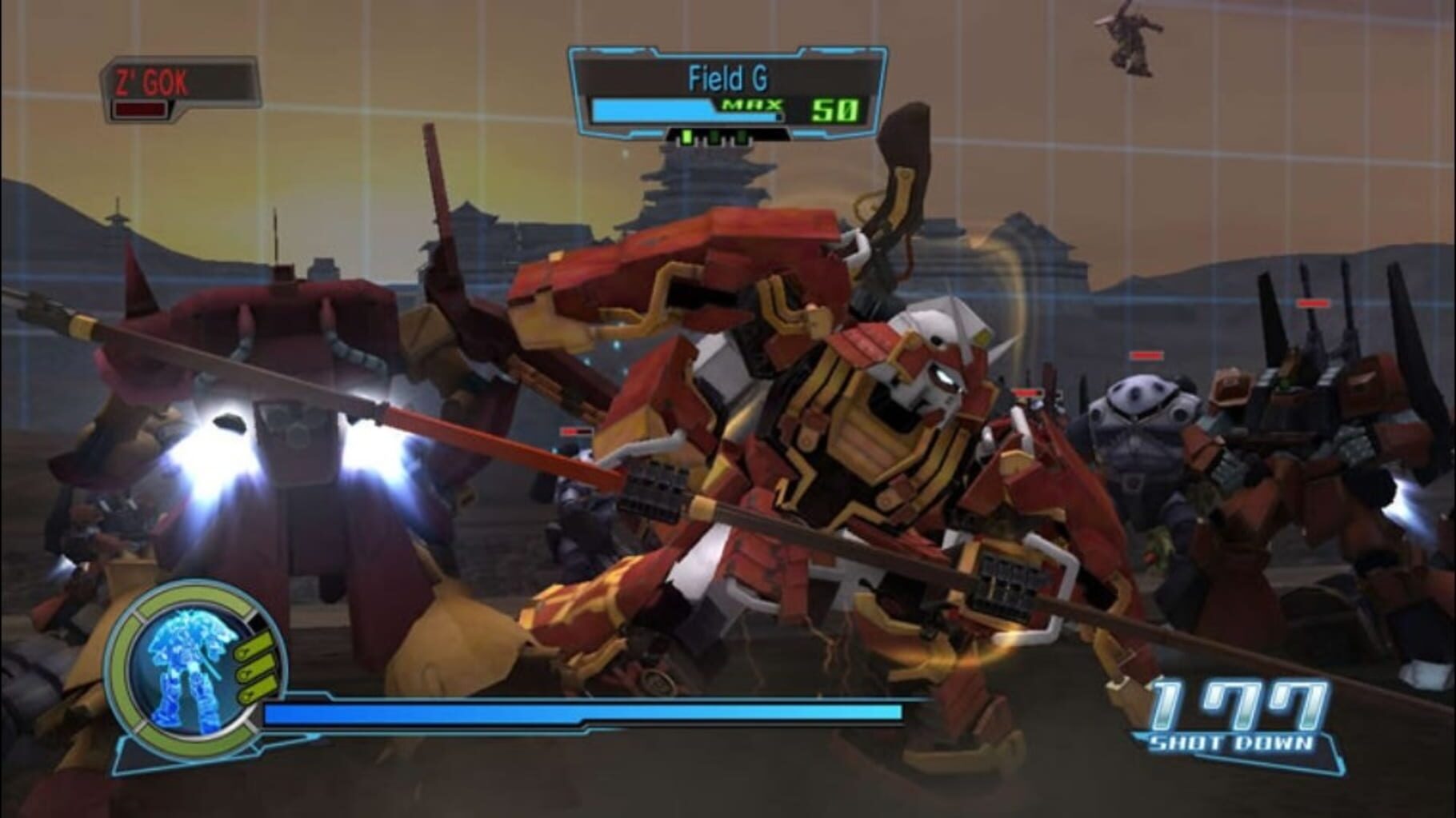 Captura de pantalla - Dynasty Warriors: Gundam