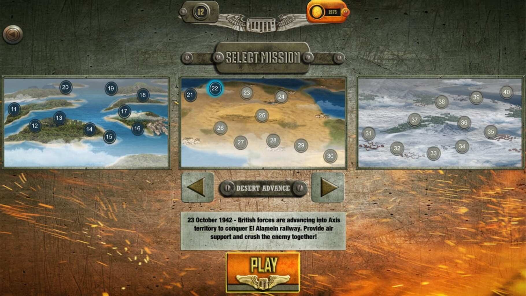 Air Strike: WW2 Fighters Sky Combat screenshot