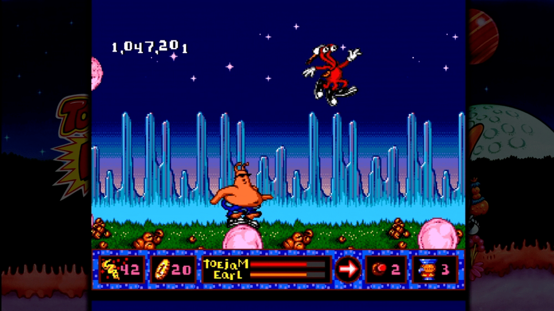 Sega Vintage Collection: ToeJam & Earl screenshot