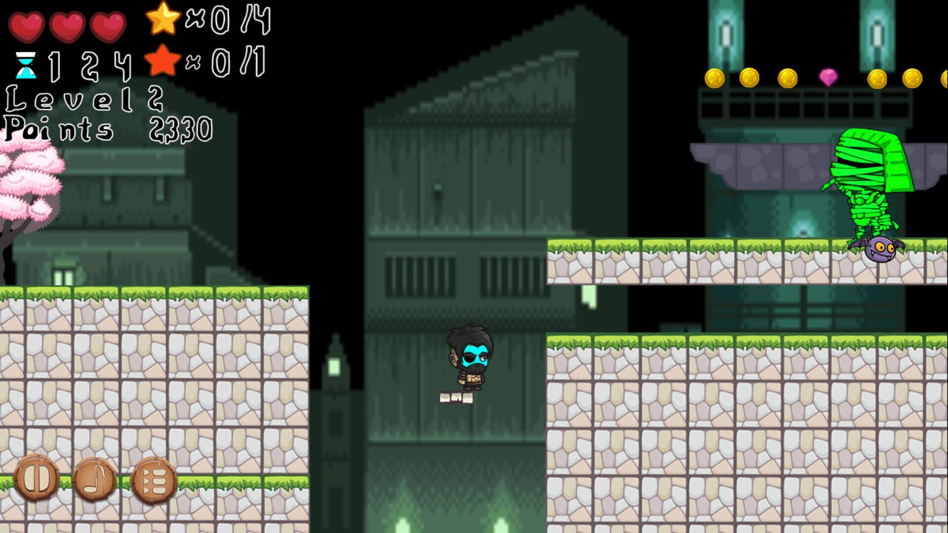 Blue Barbarian Man - Screenshot