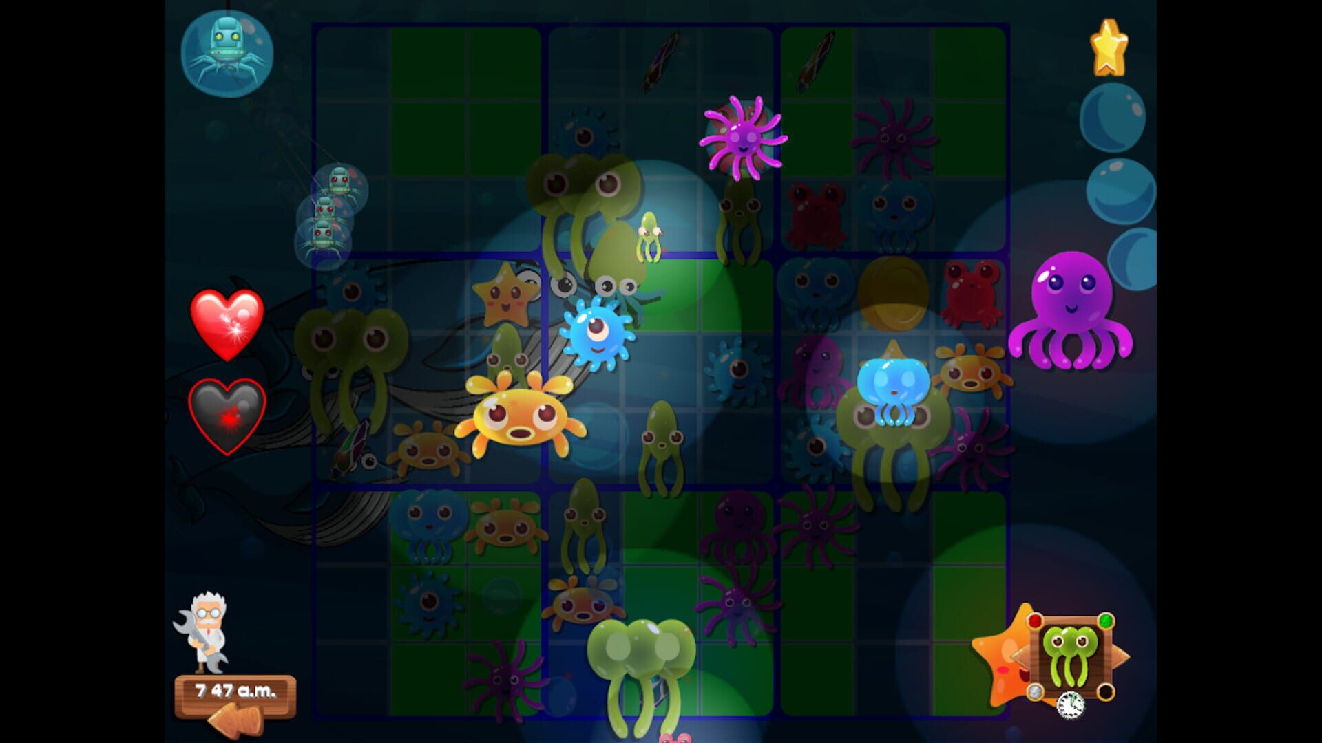 Squidoku - Screenshot