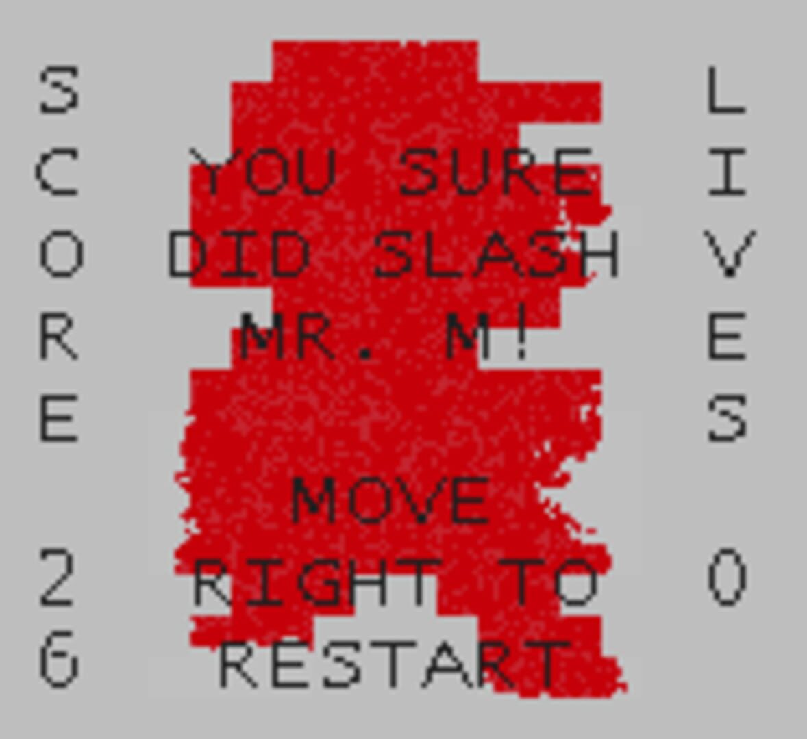 Slash Mr. M - Screenshot