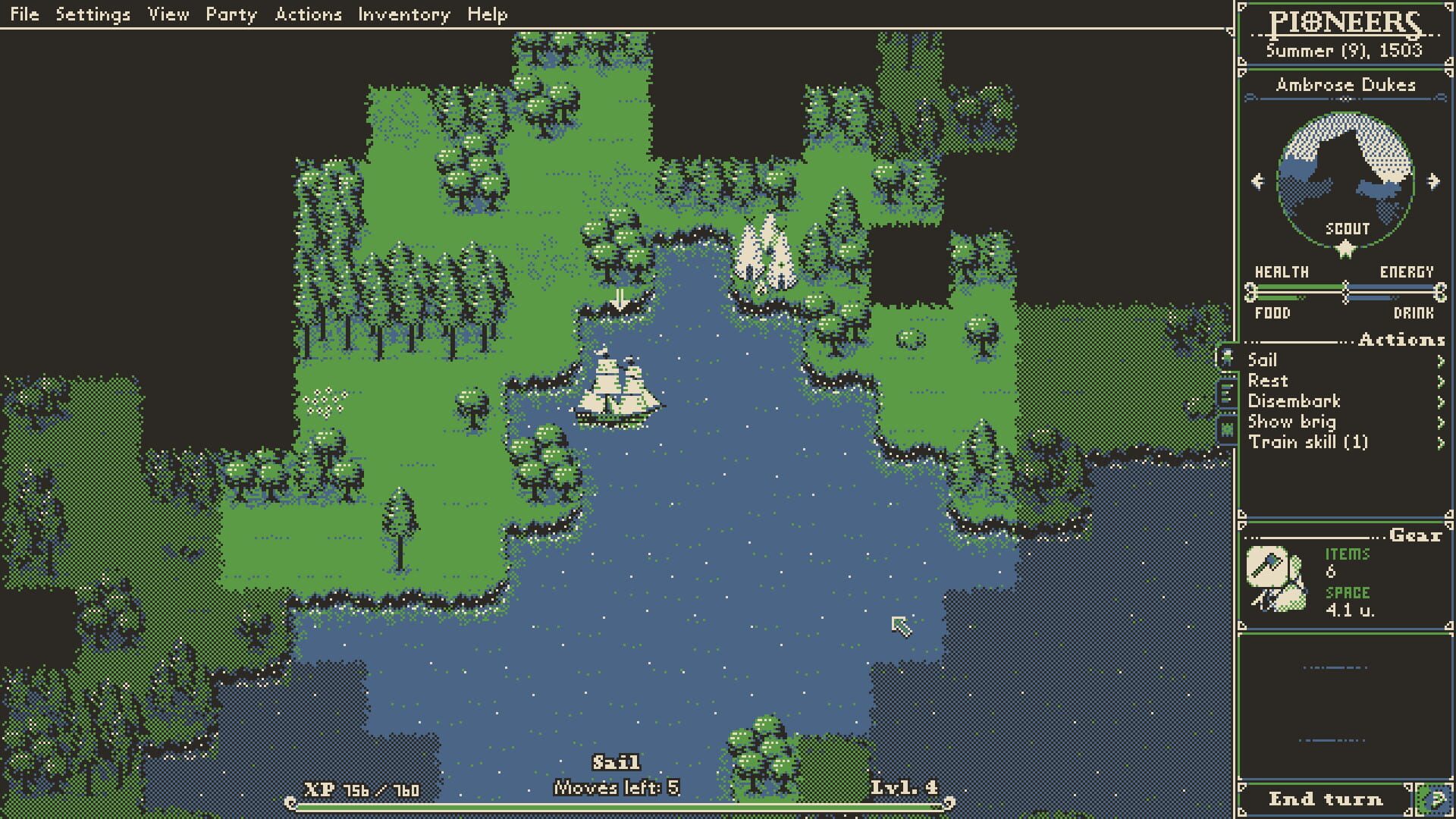 Pioneers - Screenshot