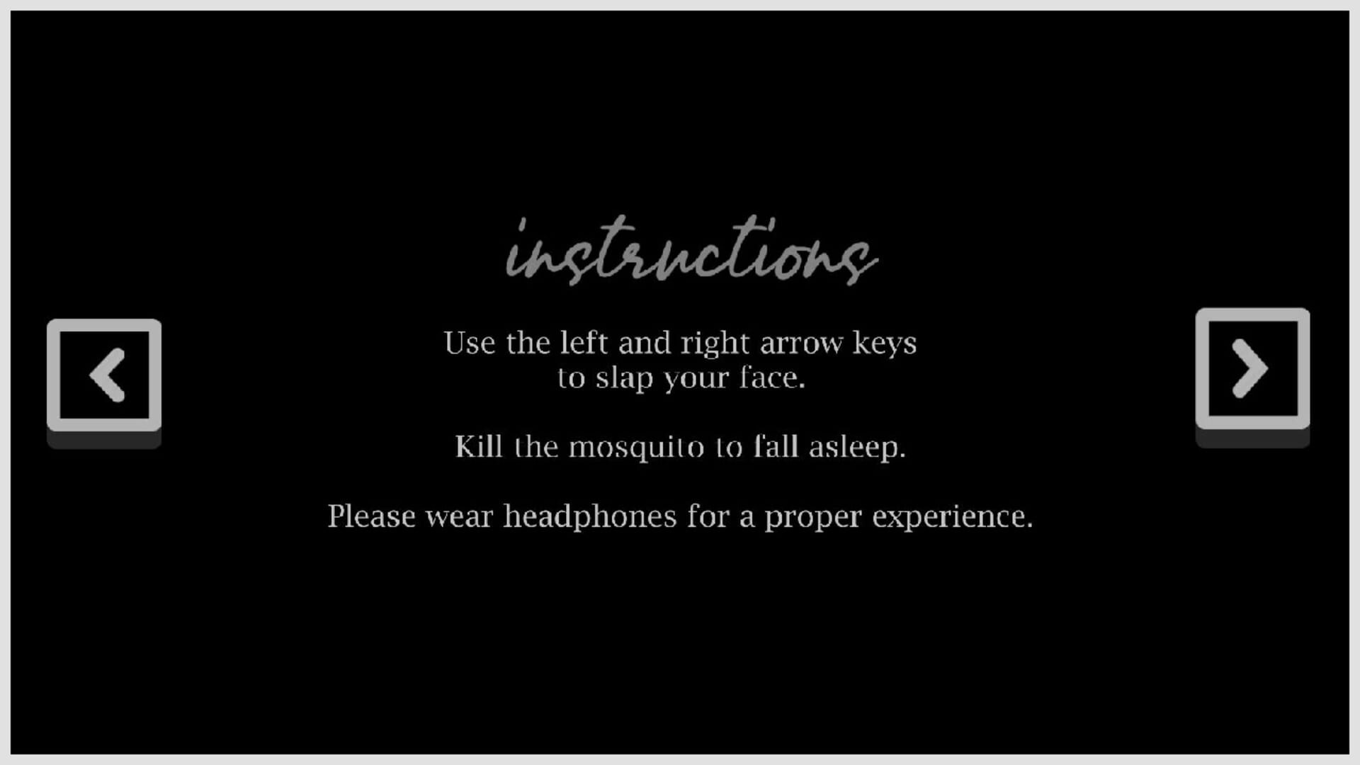 Only One Mosquito - Screenshot