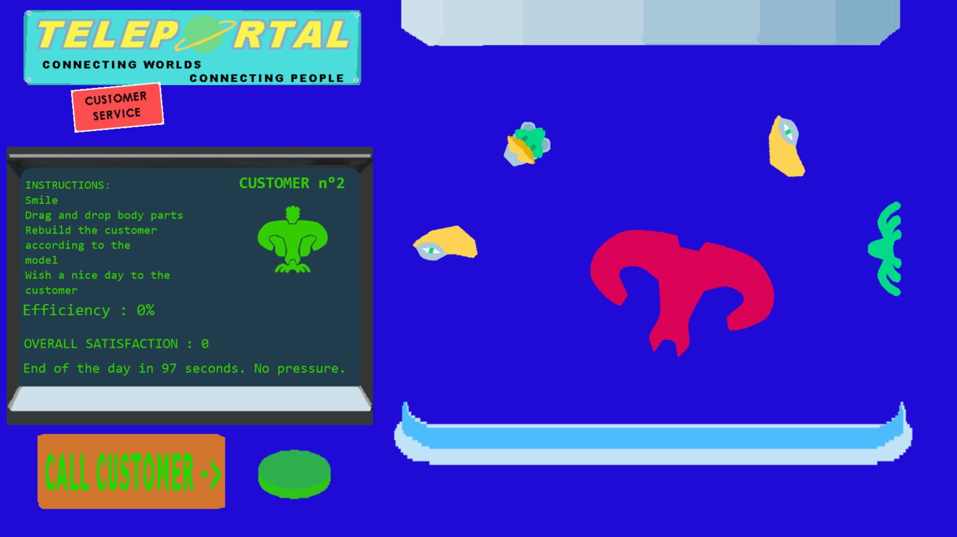 Teleportal Customer Service - Screenshot