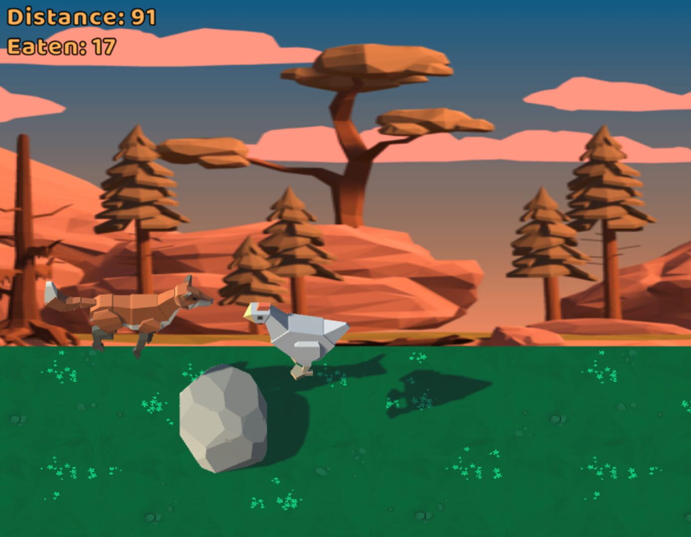 Hungry Fox - Screenshot