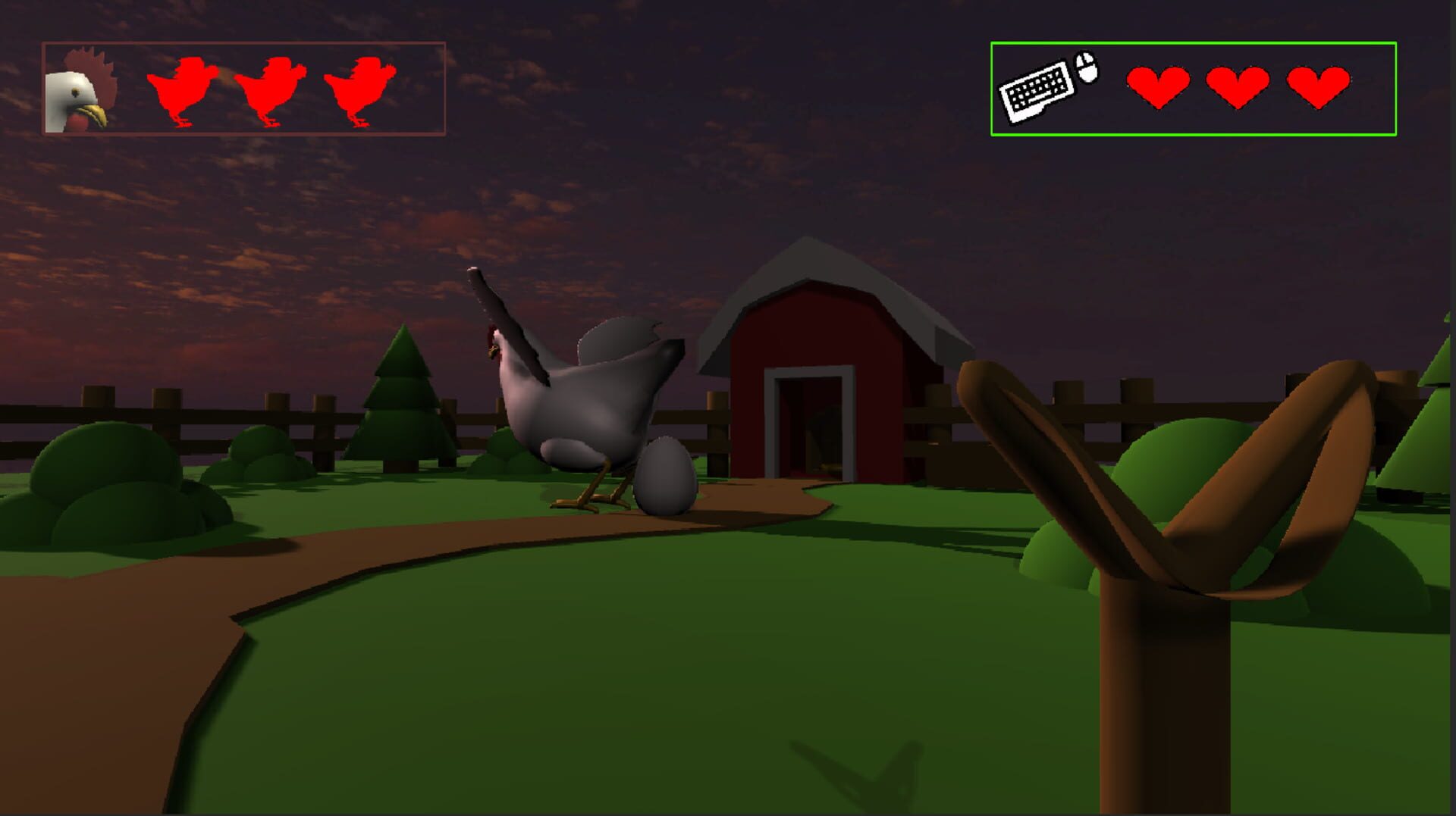Cluckzilla - Screenshot