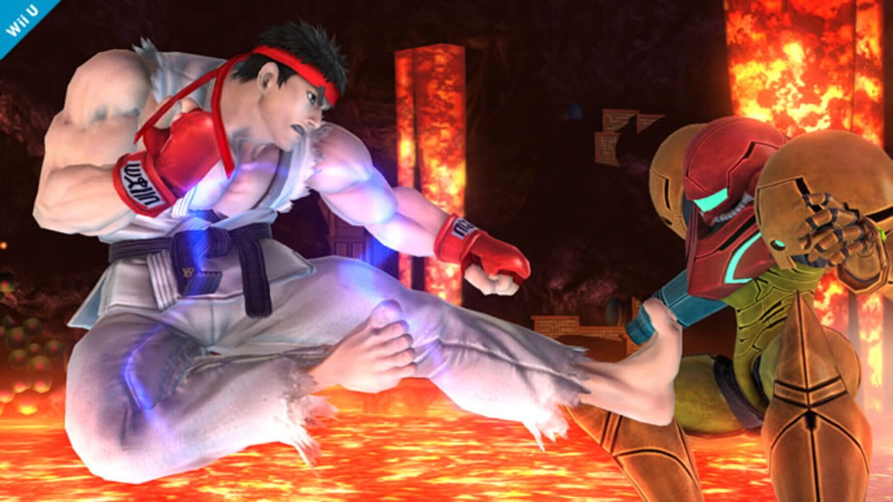 Captura de pantalla - Super Smash Bros. for Wii U: Ryu