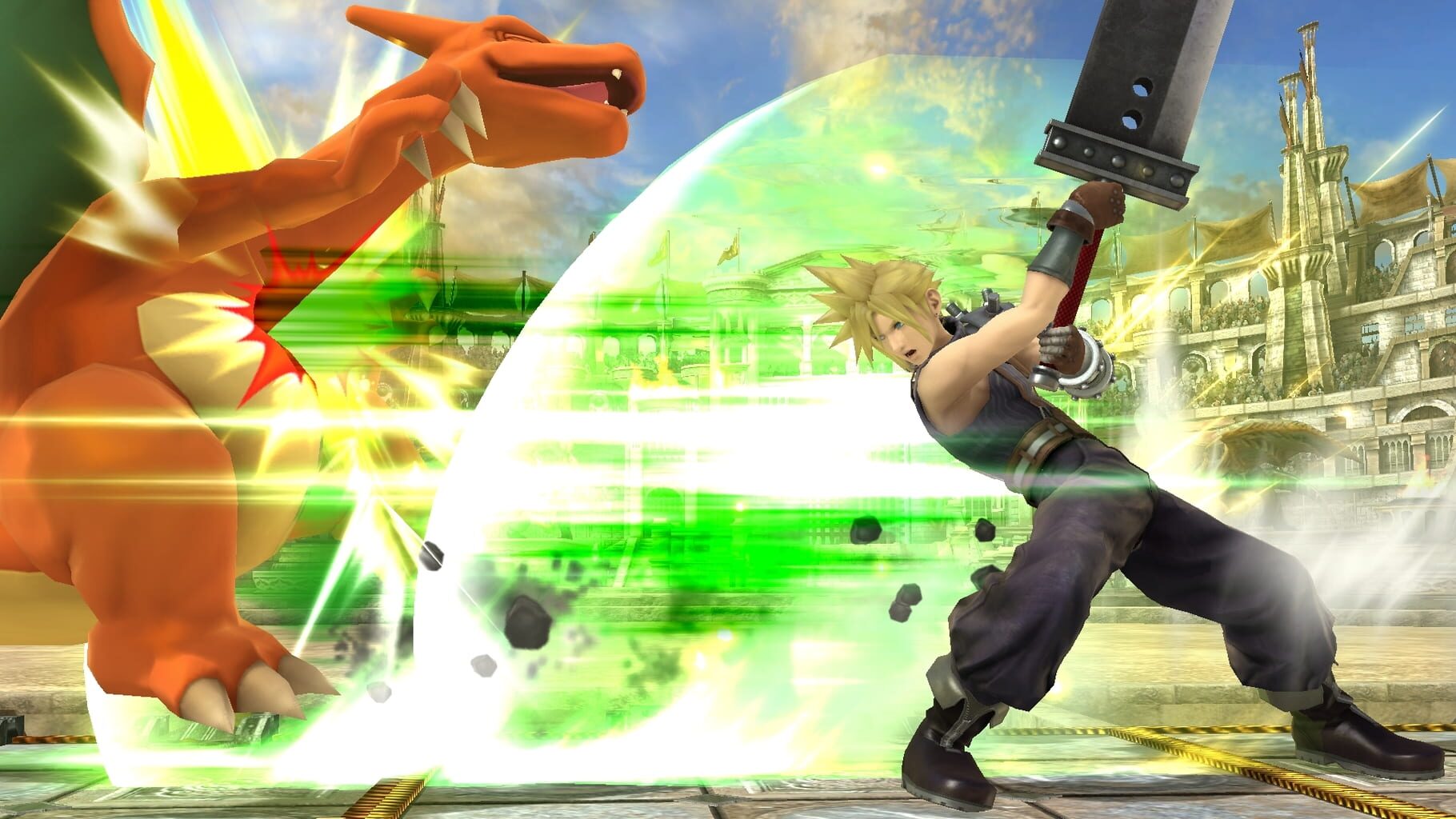 Captura de pantalla - Super Smash Bros. for Wii U: Cloud