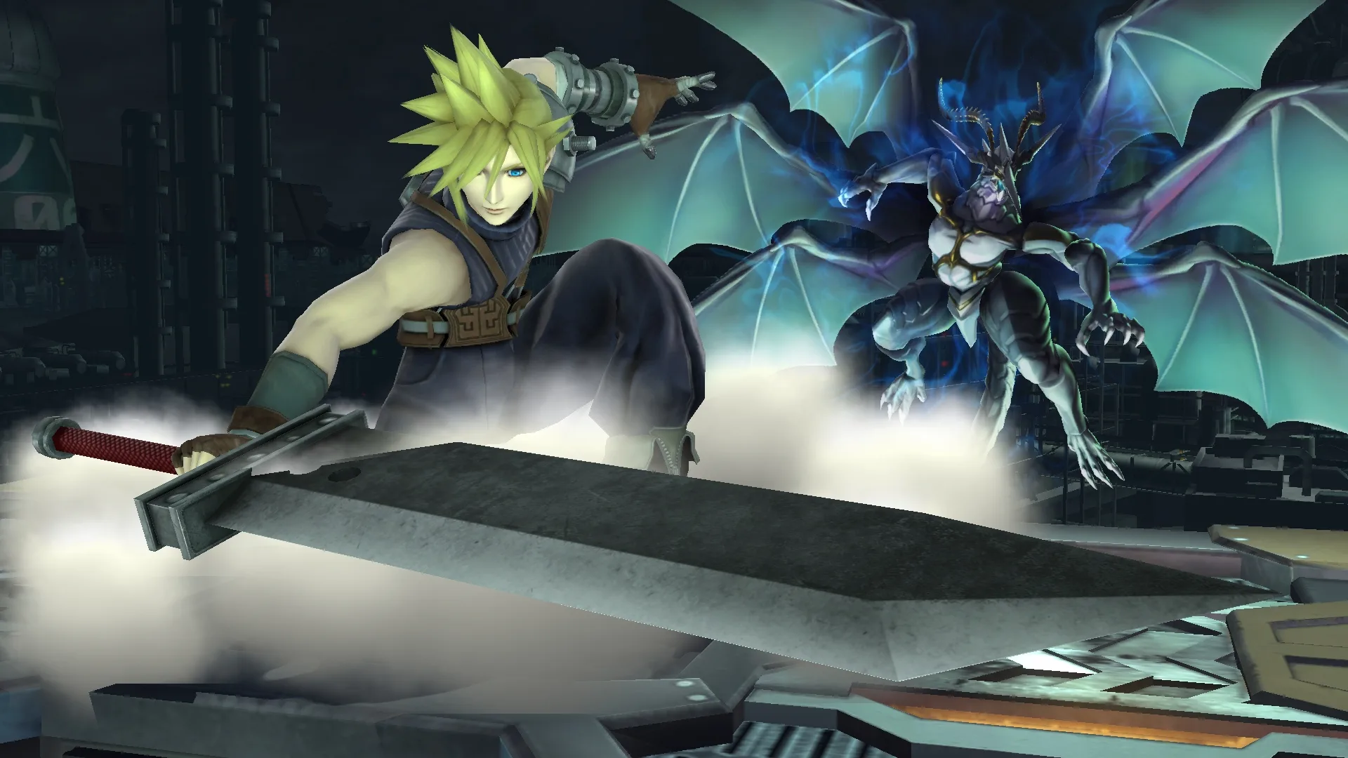 Captura de pantalla - Super Smash Bros. for Wii U: Cloud