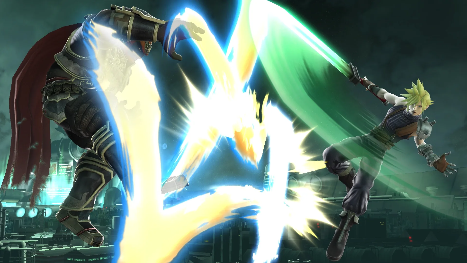 Captura de pantalla - Super Smash Bros. for Wii U: Cloud