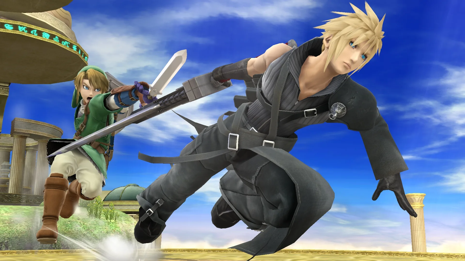 Captura de pantalla - Super Smash Bros. for Wii U: Cloud