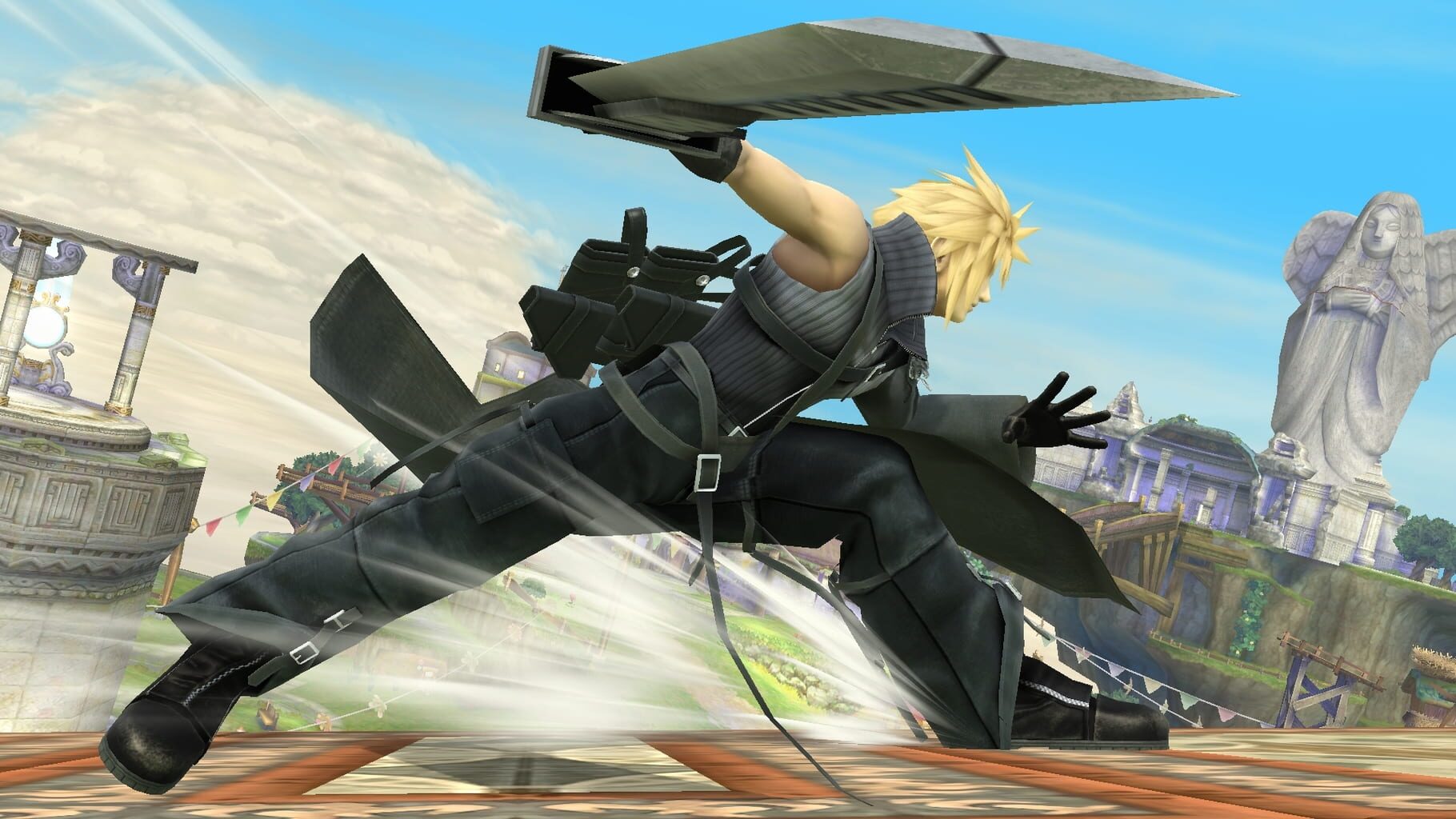 Captura de pantalla - Super Smash Bros. for Wii U: Cloud