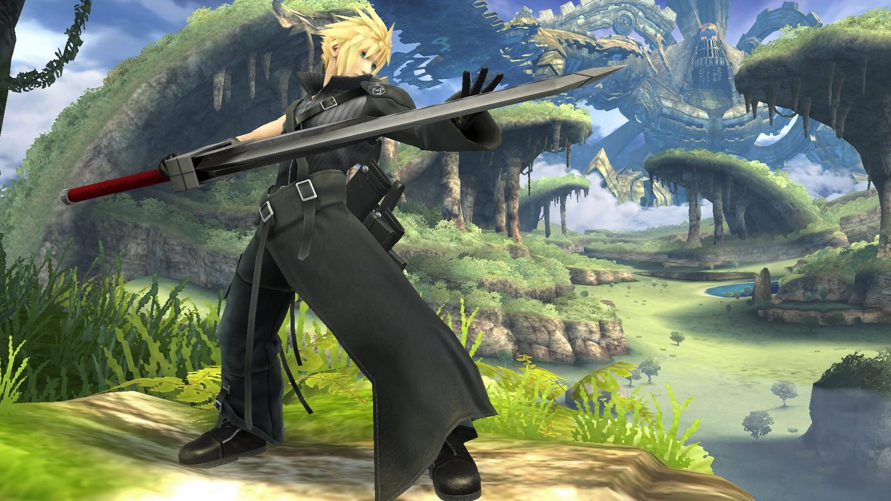 Captura de pantalla - Super Smash Bros. for Wii U: Cloud