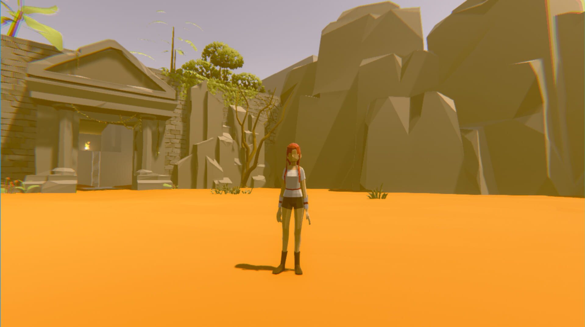 Temple Raider - Screenshot