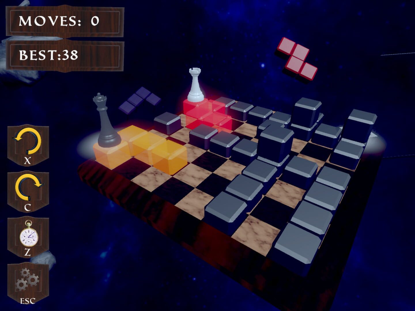 Chesstris 2000 - Screenshot