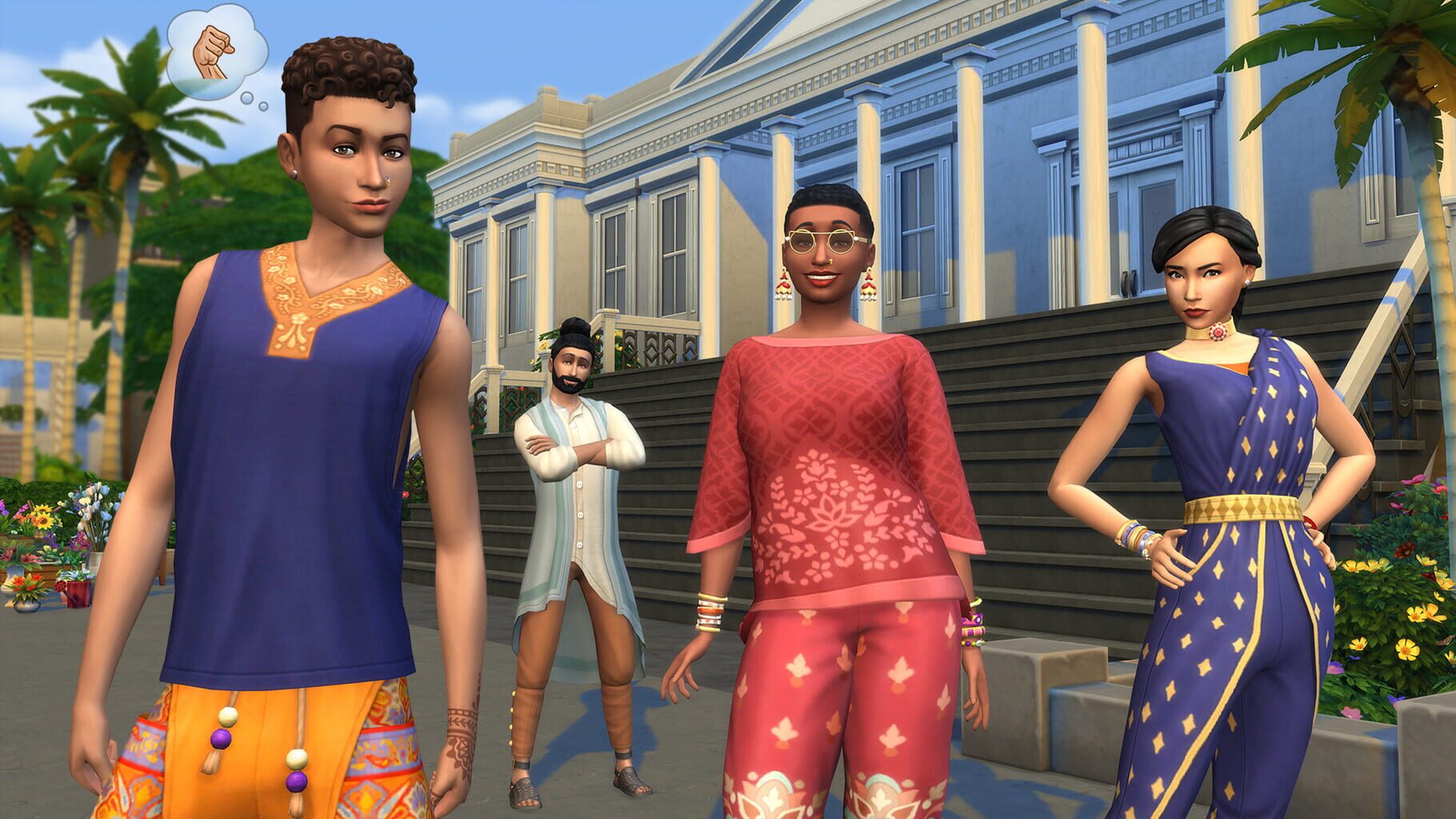 Captura de pantalla - The Sims 4: Fashion Street Kit