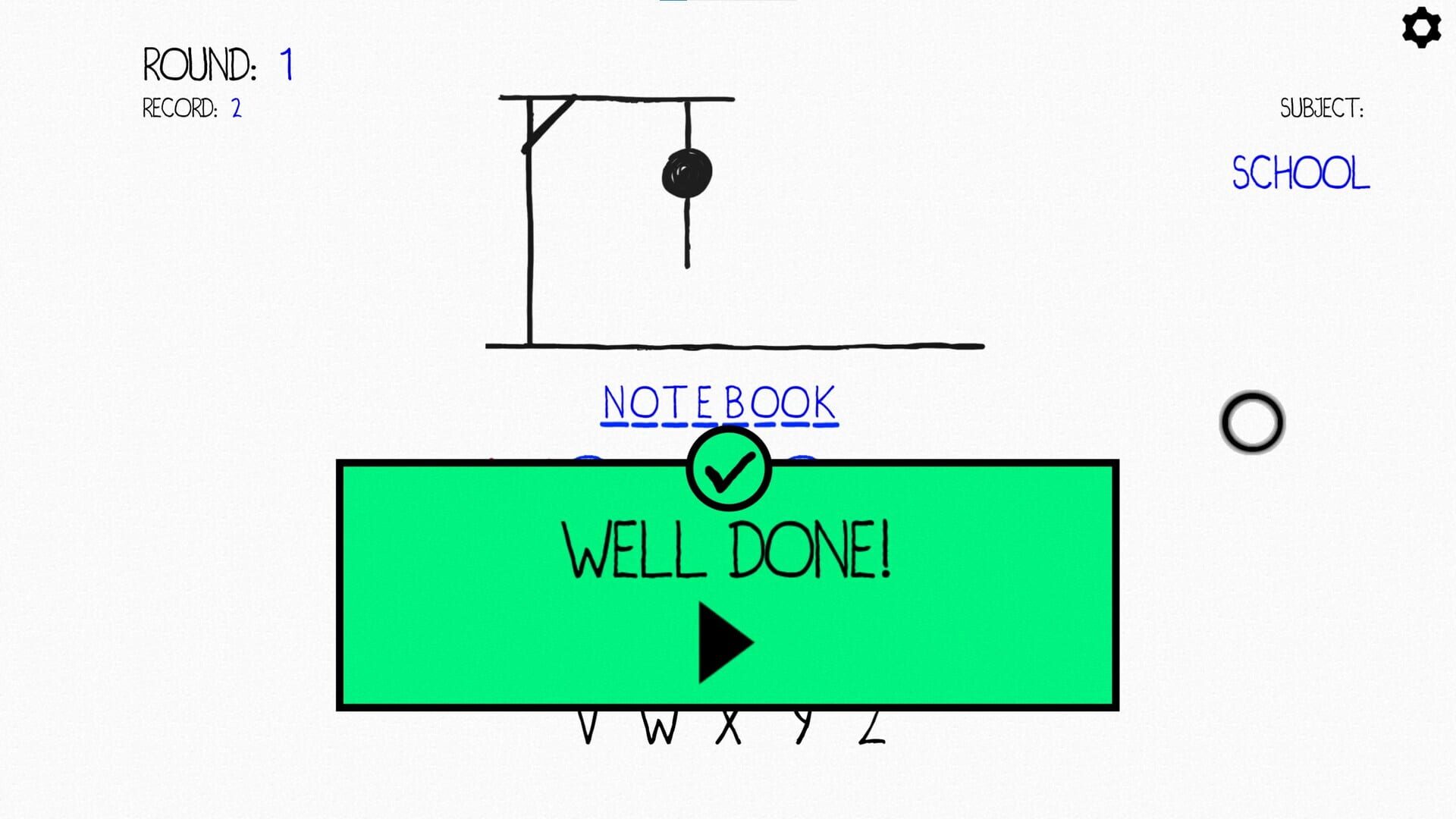 Hangman 2 - Screenshot