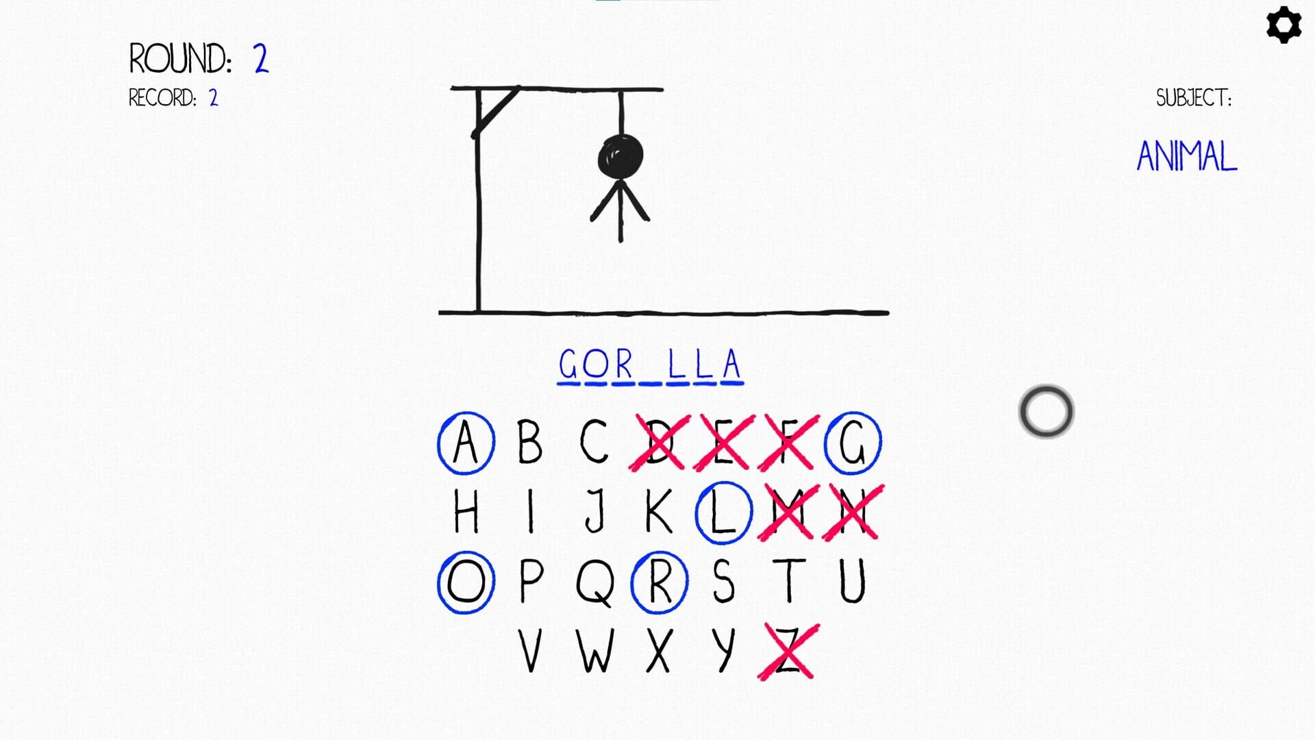 Hangman 2 - Screenshot