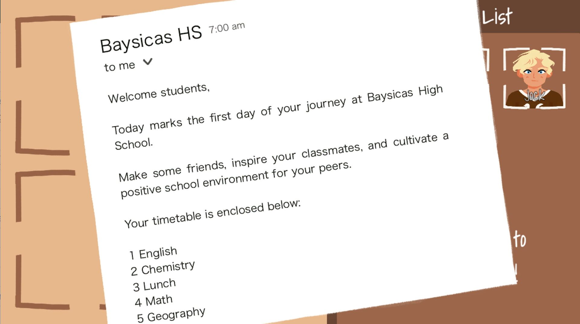 Second Period Chemistry - Screenshot
