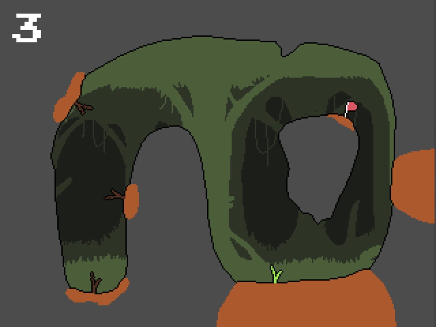Tree Golf - Screenshot
