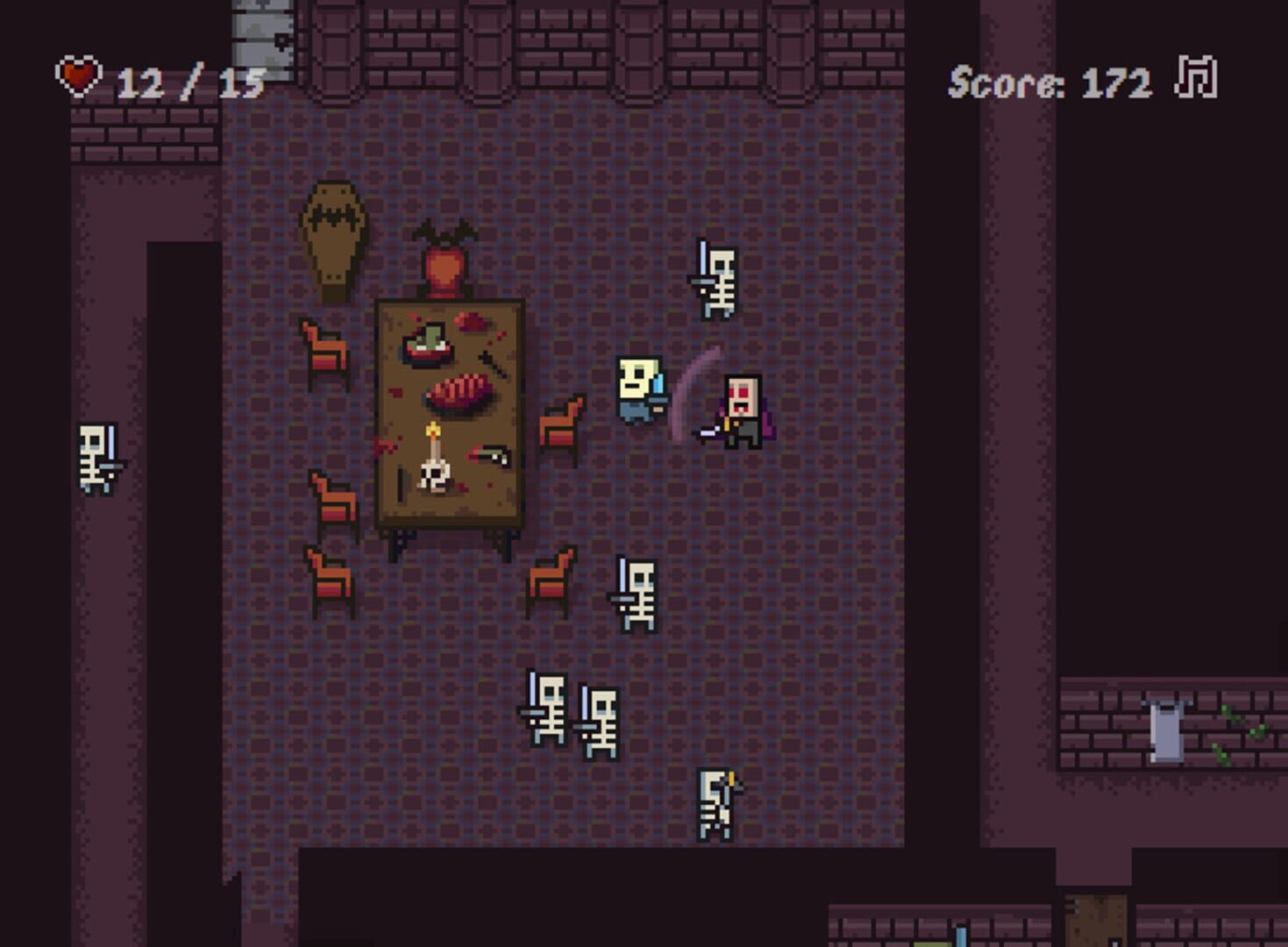The Deadly Dungeons of Baron Backslash - Screenshot