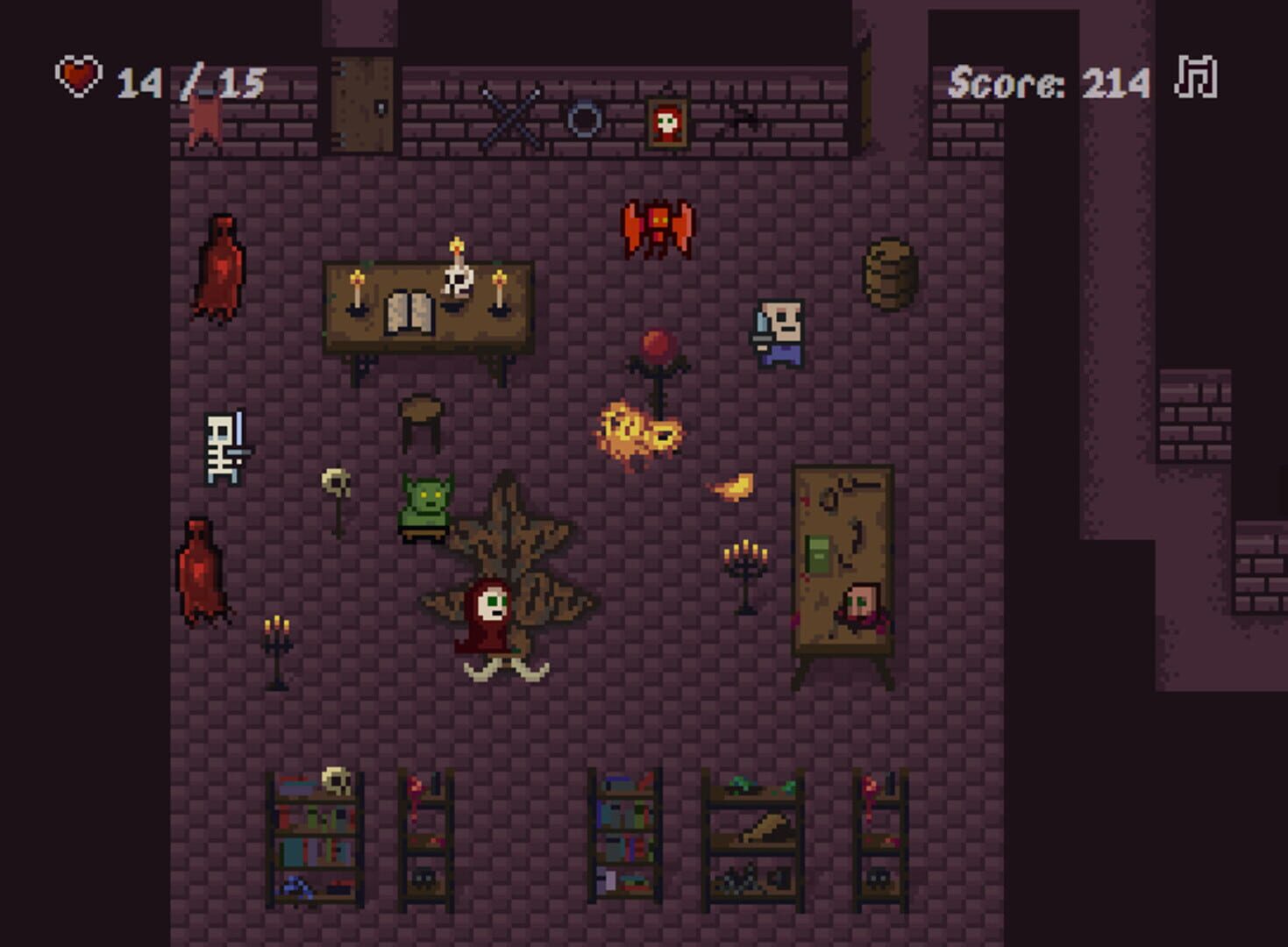 The Deadly Dungeons of Baron Backslash - Screenshot