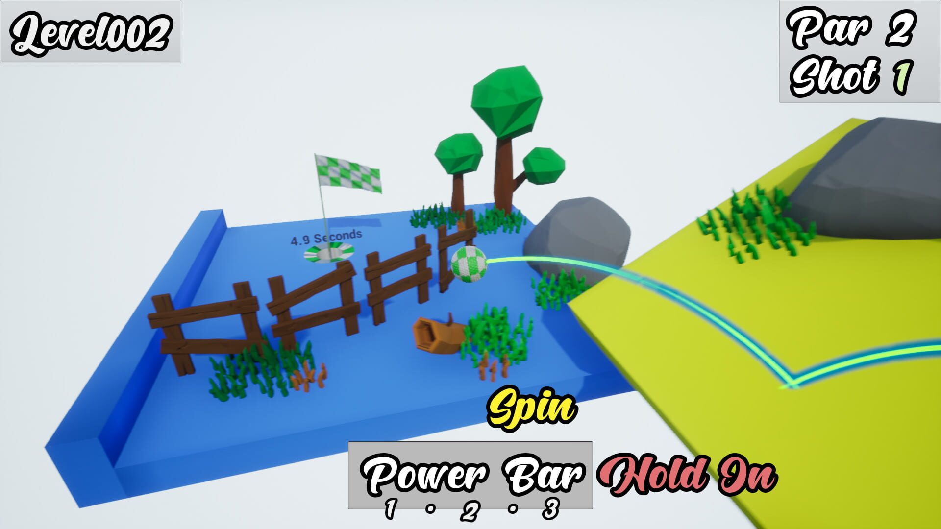 Frustration Golf - Screenshot
